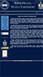 Mobile Screenshot of muzeumvdf.sluknovsko.cz