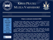 Tablet Screenshot of muzeumvdf.sluknovsko.cz